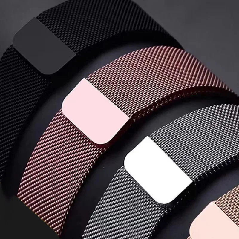 18mm Milanese Loop Strap For X - مراجعة Milanese Loop Magnetic وسعره