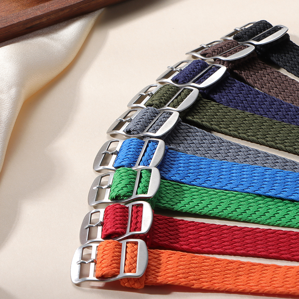 14mm 16mm 18mm 20mm 22mm Nylon - مراجعة Perlon Strap Woven وسعره