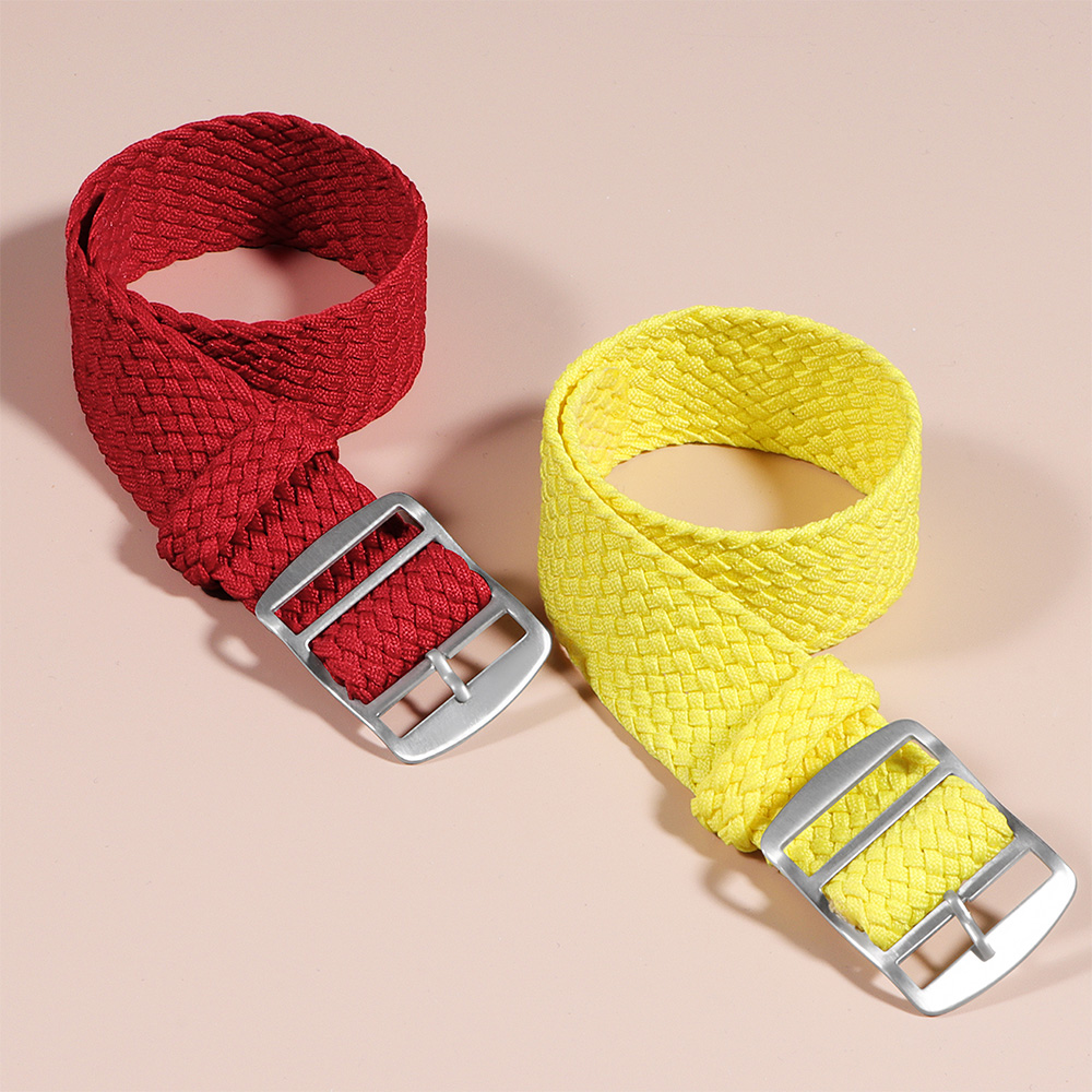 14mm 16mm 18mm 20mm 22mm Nylon - مراجعة Perlon Strap Woven وسعره