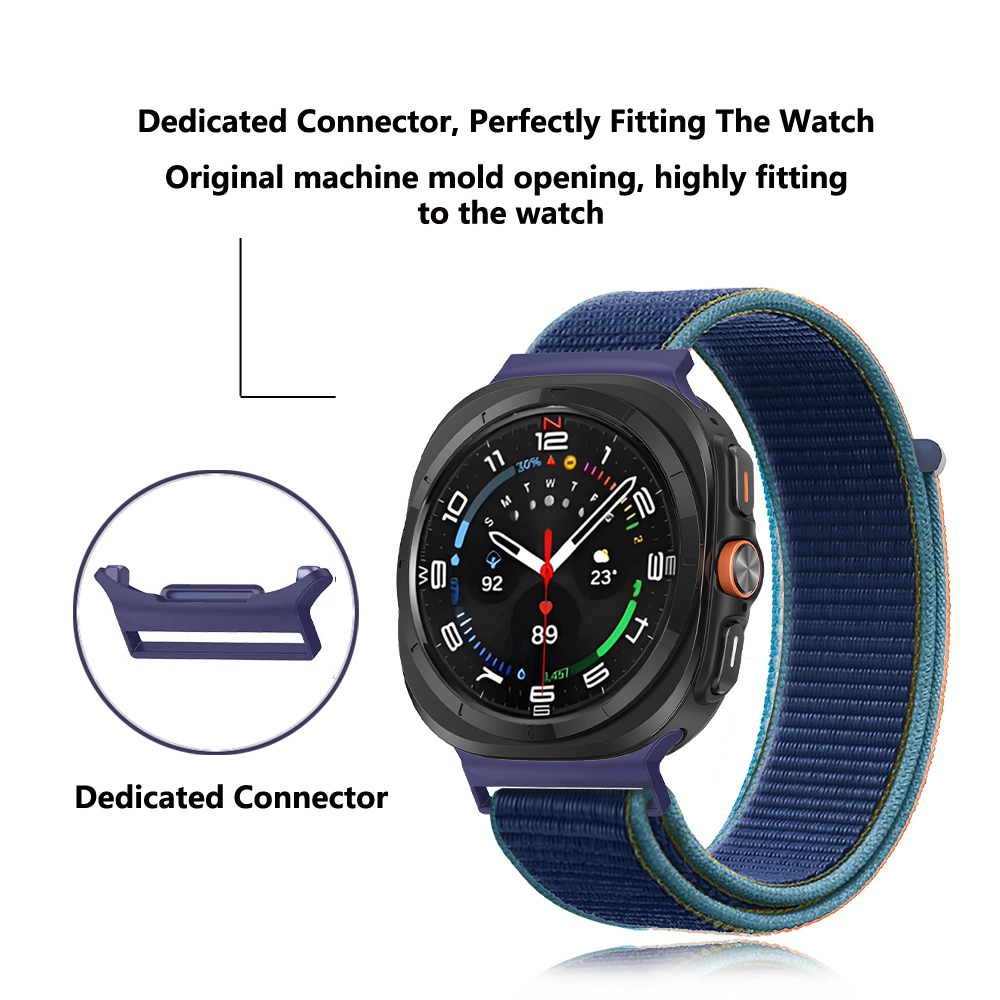 Colorful Weave Band For Samsun - مراجعة Sport Loop Velcro وسعره