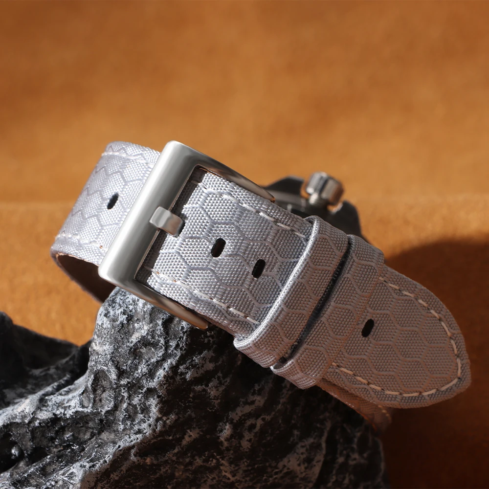 20mm 22mm Smooth Genuine Nylon - مراجعة Perlon Strap Woven وسعره