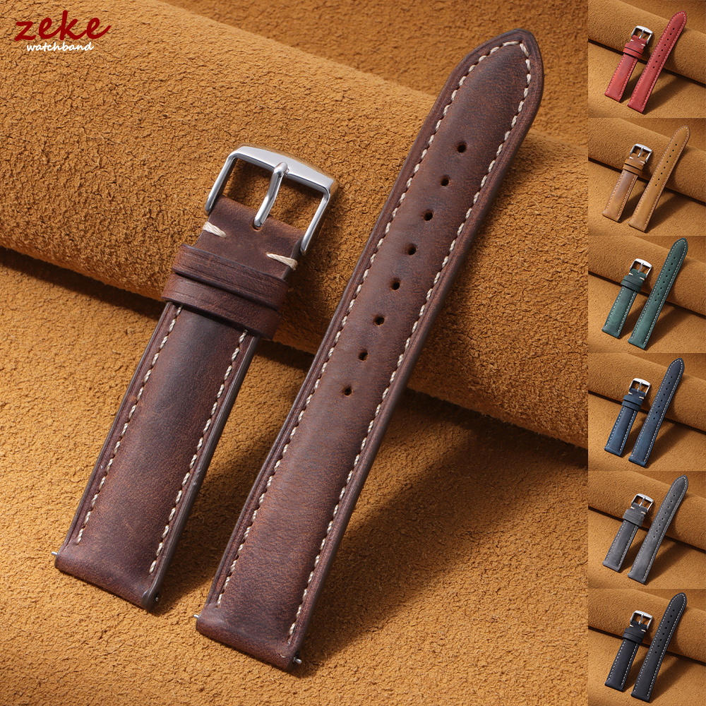 Vintage Wax Quick Release 18mm - مراجعة Leather Strap Quick Release وسعره