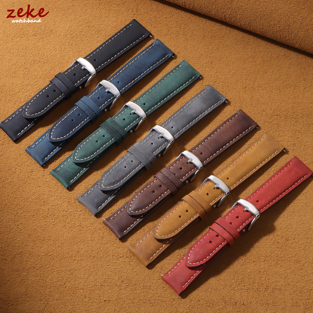 Vintage Wax Quick Release 18mm - مراجعة Leather Strap Quick Release وسعره