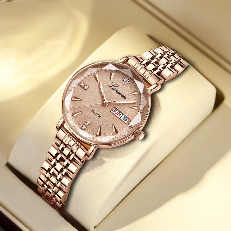 Ladies Watch, Butterfly Buckle - مراجعة Butterfly Clasp Deployant وسعره