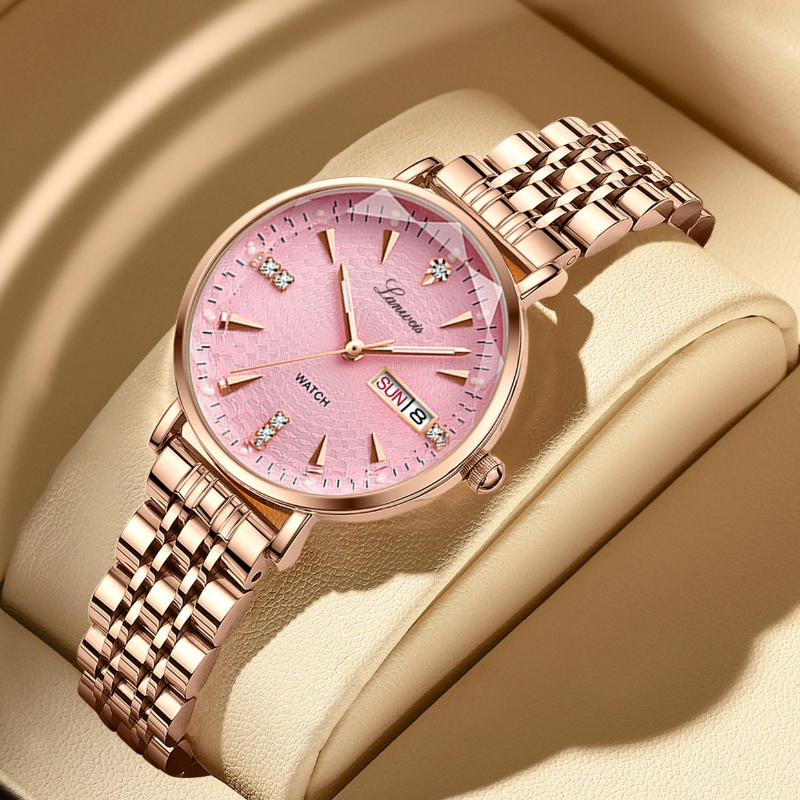 Ladies Watch, Butterfly Buckle - مراجعة Butterfly Clasp Deployant وسعره