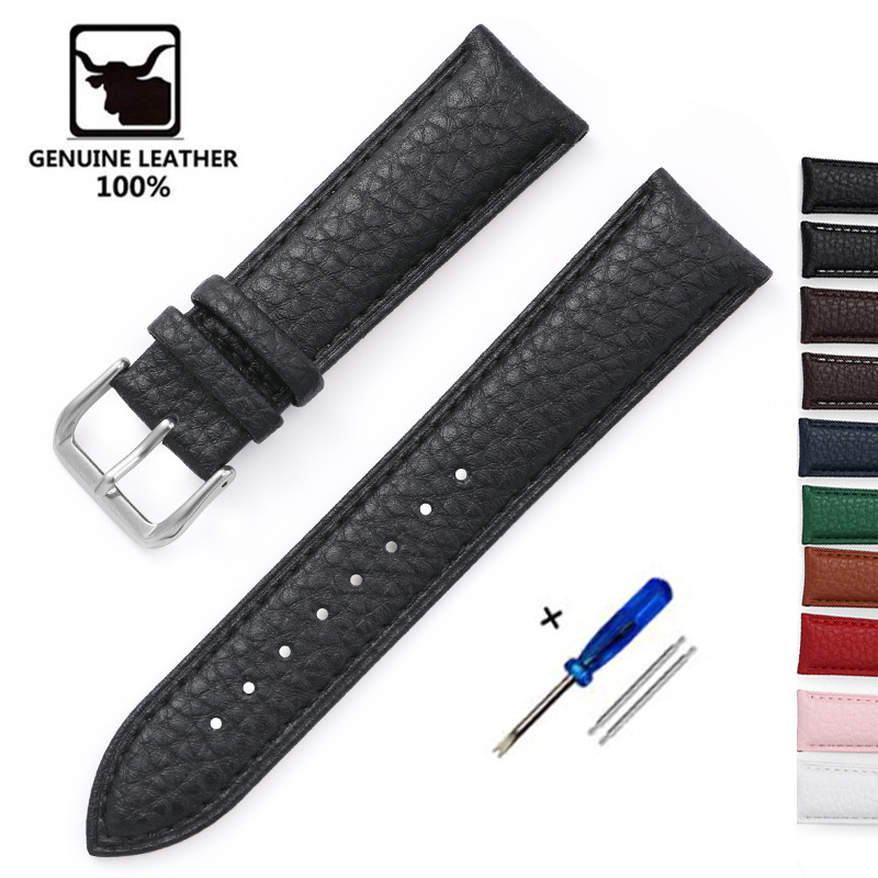 Litchi Pattern Soft Leather Wa - مراجعة Suede Strap Watch وسعره