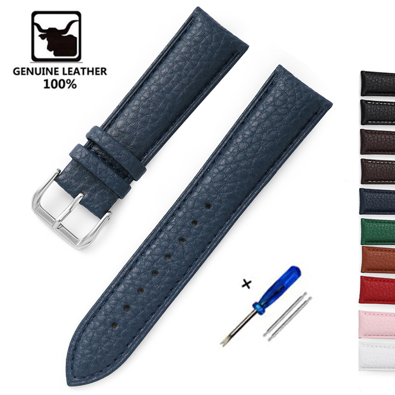 Litchi Pattern Soft Leather Wa - مراجعة Suede Strap Watch وسعره