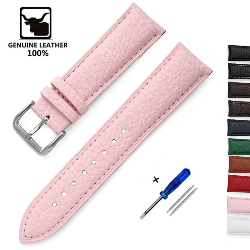 Litchi Pattern Soft Leather Wa - مراجعة Suede Strap Watch وسعره
