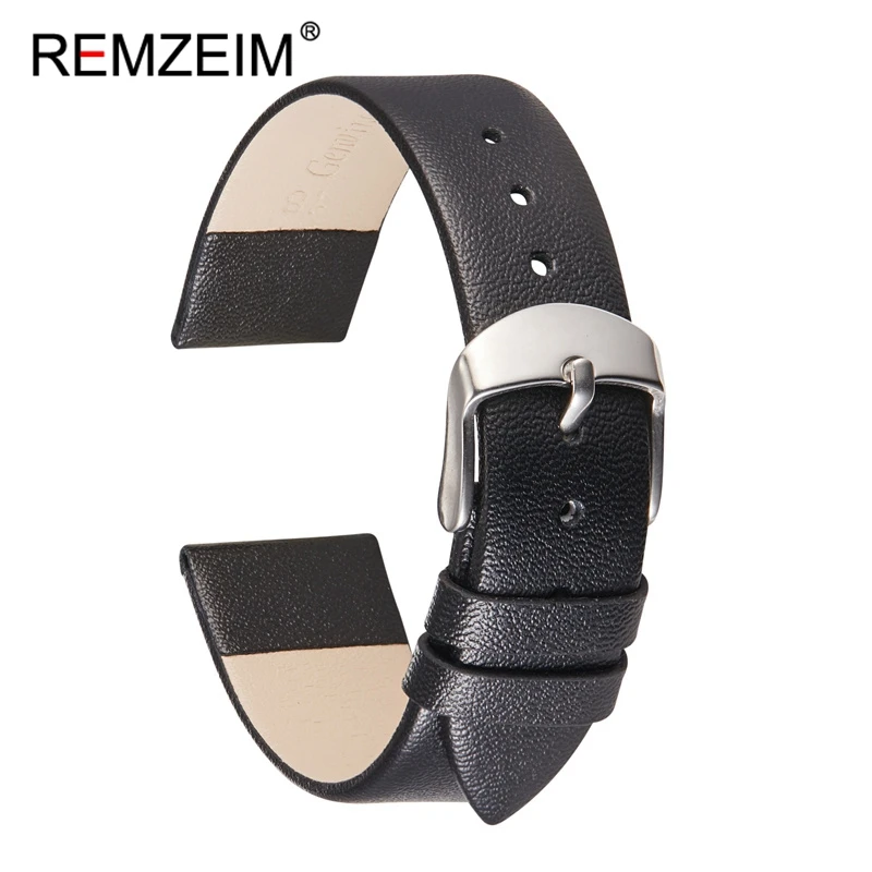 REMZEIM Soft Ultra-thin Calfsk - مراجعة Suede Strap Watch وسعره