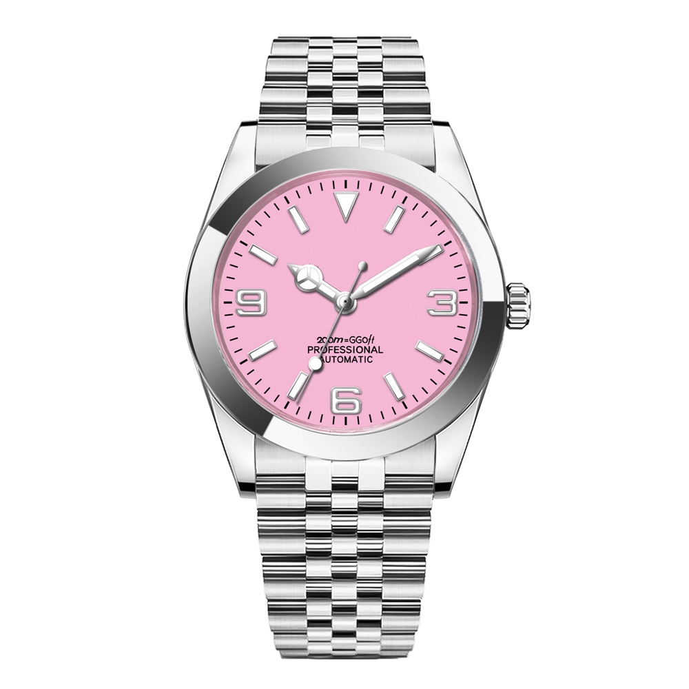 Custom Logo Luxury NH35 Watch  - مراجعة Stainless Bracelet Diver وسعره