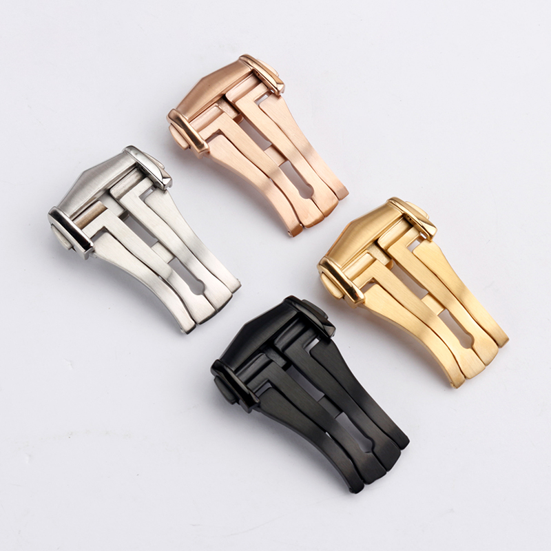 Stainless Steel Watch Buckle f - مراجعة Butterfly Clasp Deployant وسعره