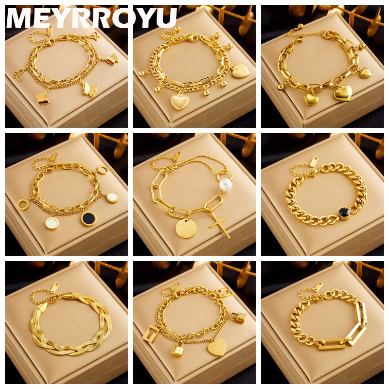 MEYRROYU 316 Stainless Steel B - مراجعة Butterfly Clasp Deployant وسعره