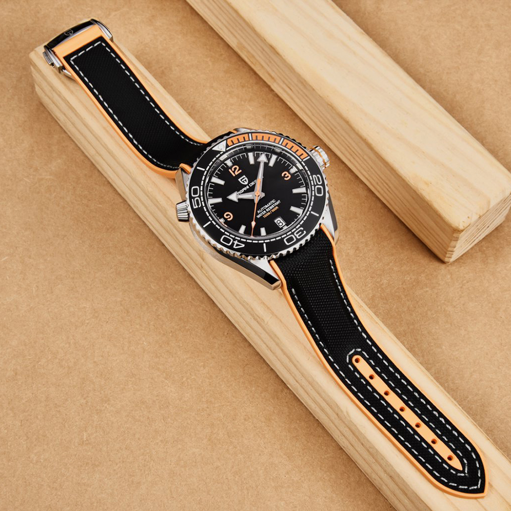 PAGANI DESIGN Diving Watch 100 - مراجعة Rubber Strap Diver وسعره