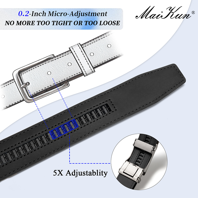 Maikun Brown Leather Ratchet B - مراجعة Leather Strap Quick Release وسعره