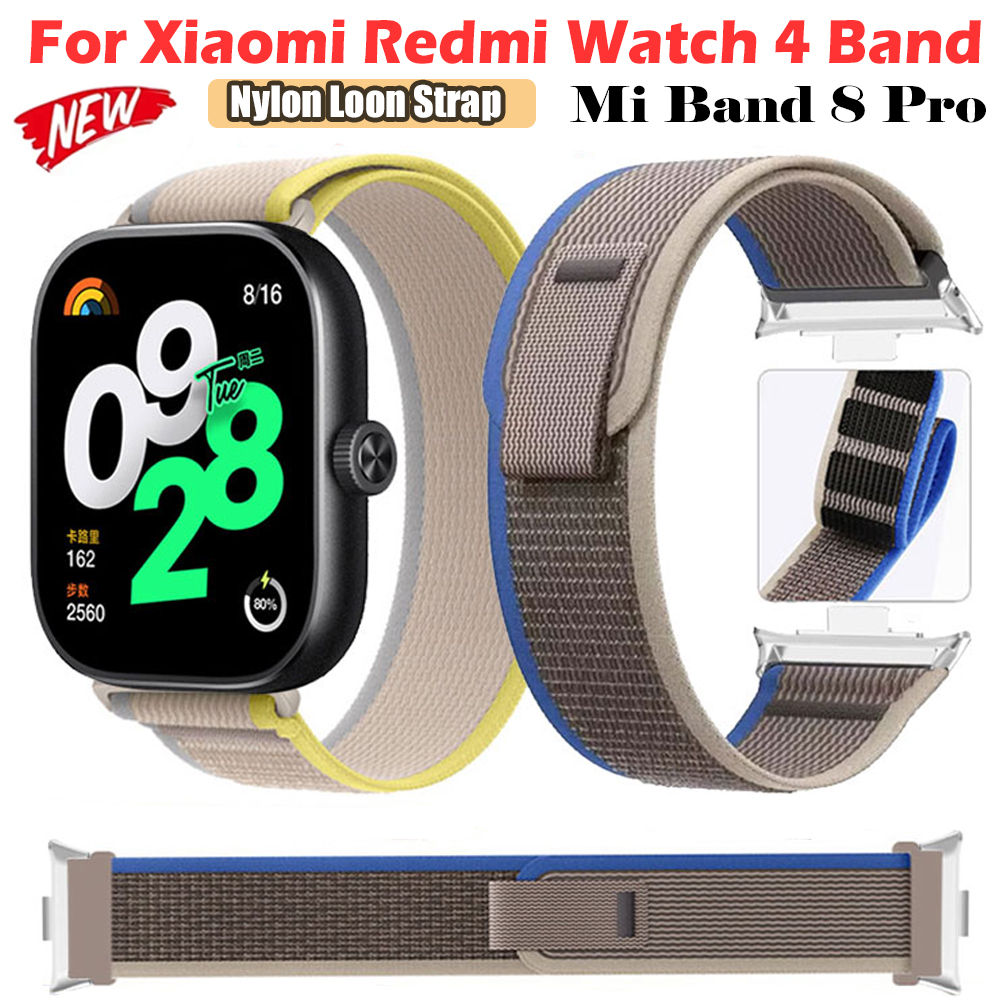 For Xiaomi Redmi Watch 4 Nylon - مراجعة Sport Loop Velcro وسعره