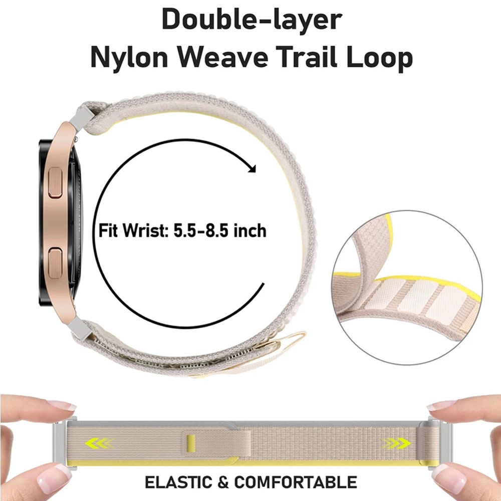 For Xiaomi Redmi Watch 4 Nylon - مراجعة Sport Loop Velcro وسعره