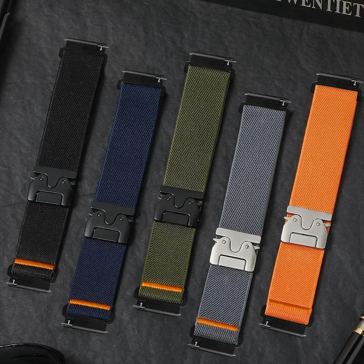 Nylon Straps+ TPU case for Red - مراجعة Parachute Strap Elastic وسعره