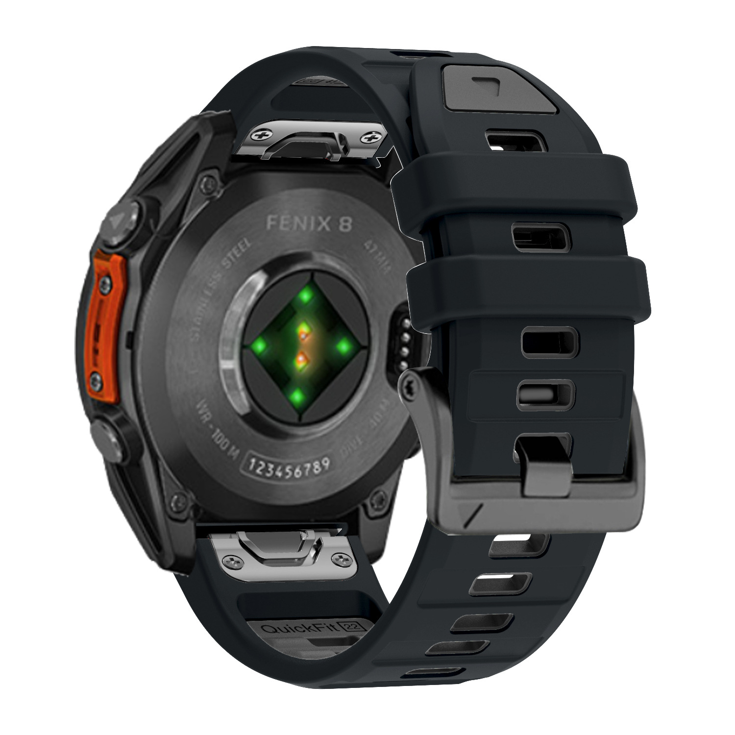 QuickFit 26mm 22mm Silicone Wa - مراجعة Silicone Watch Band 22Mm وسعره