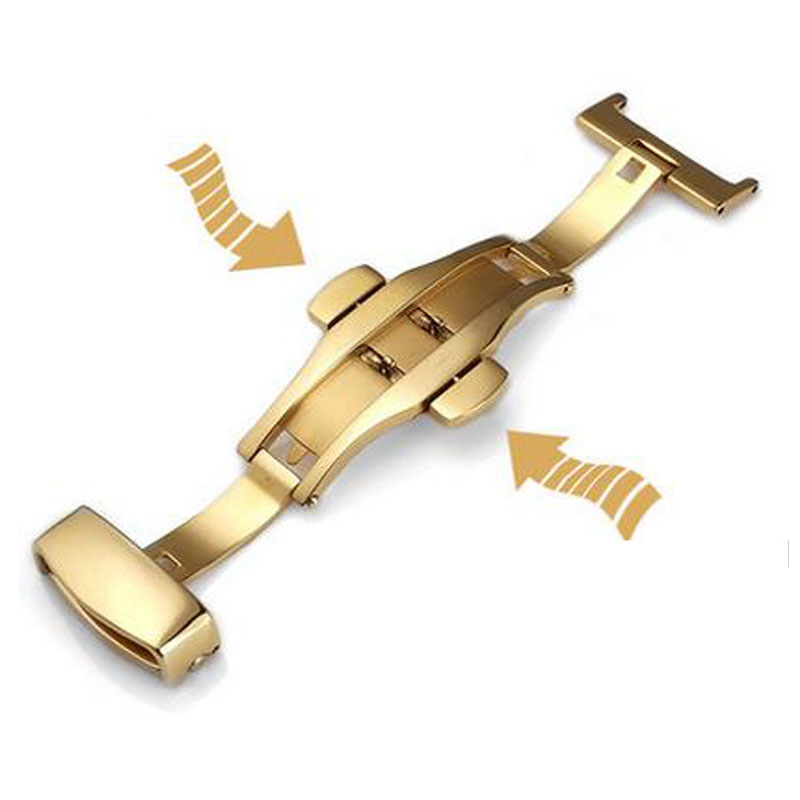 Automatic Double Click Butterf - مراجعة Butterfly Clasp Deployant وسعره