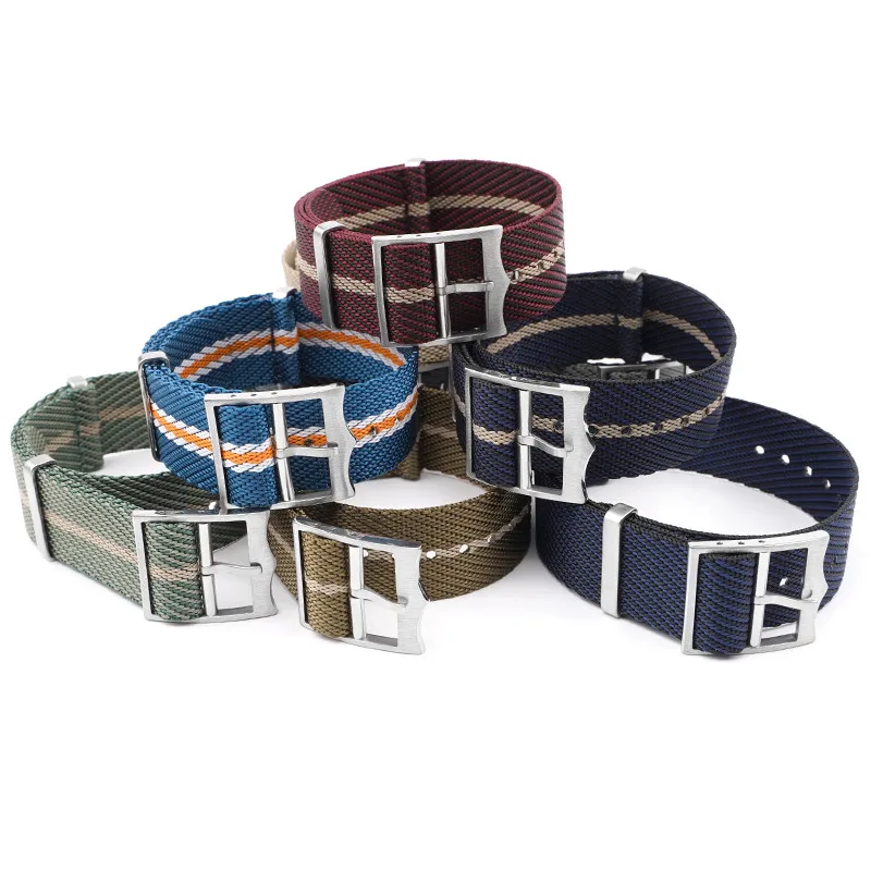 20mm 22mm Weave Canvas Nylon S - مراجعة Nato Strap Nylon وسعره