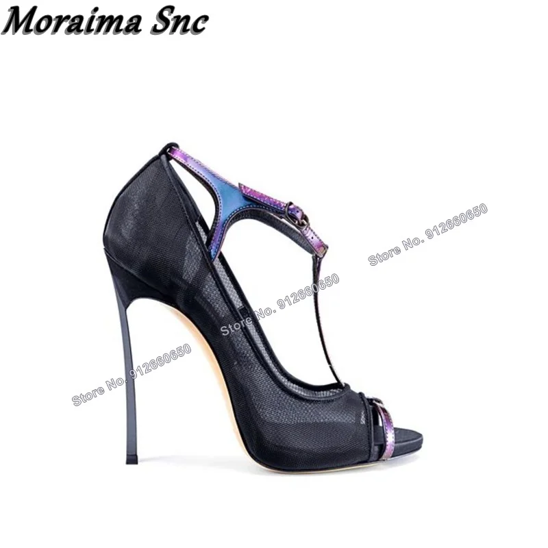 Moraima Snc Air Mesh T Strap M - مراجعة Mesh Strap Metal وسعره