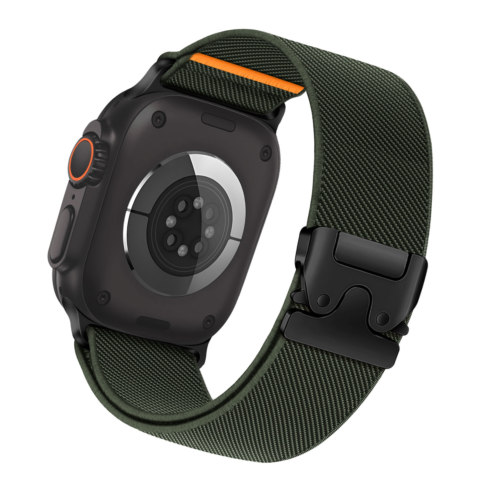 Straps For Apple Watch ultra 2 - مراجعة Parachute Strap Elastic وسعره