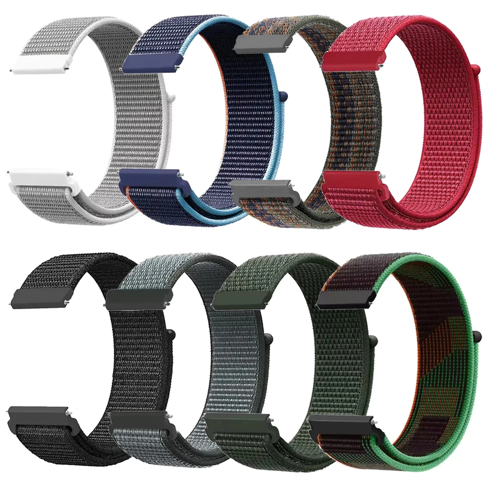 Nylon Loop Watchband For HUAWE - مراجعة Sport Loop Velcro وسعره