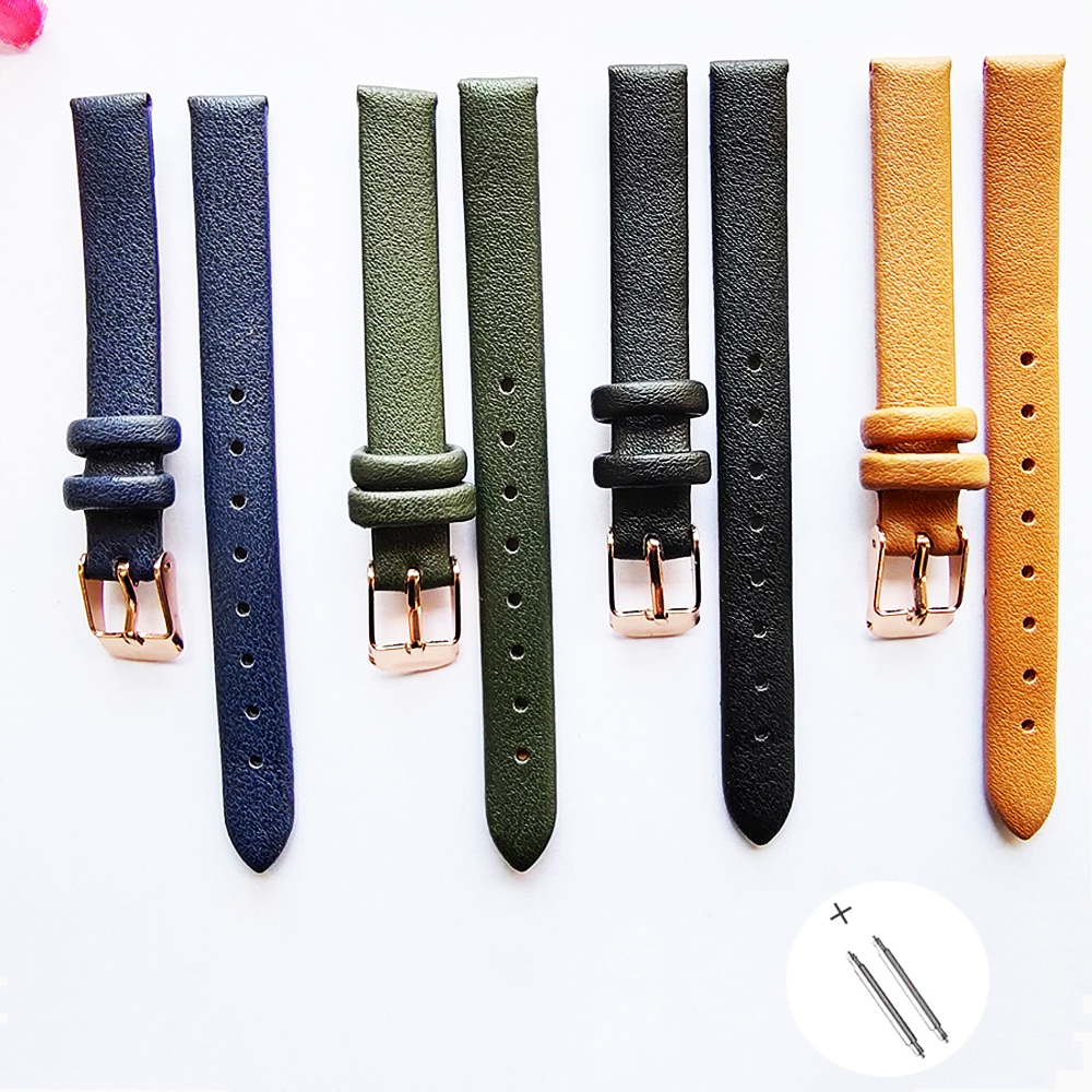 Genuine Suede Leather Watch St - مراجعة Suede Strap Watch وسعره