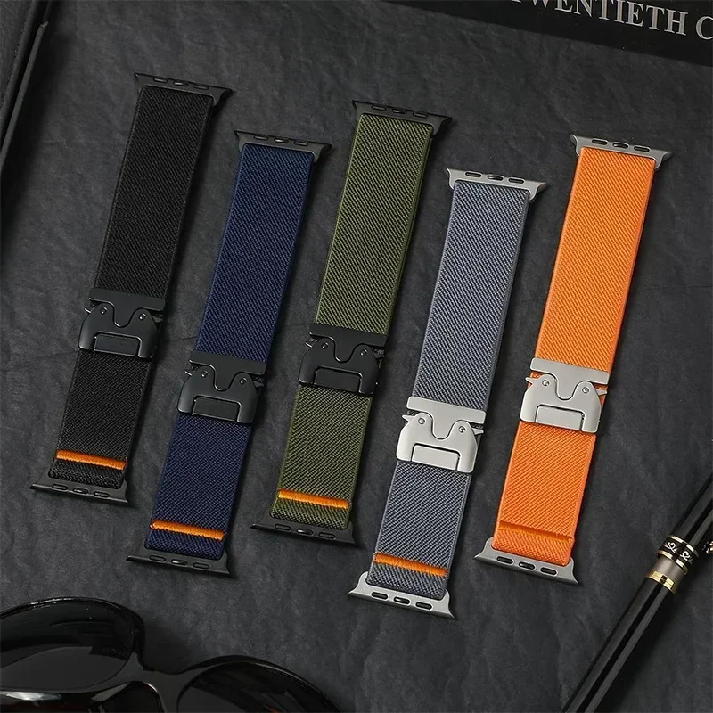 Parachute Strap for Apple Watc - مراجعة Parachute Strap Elastic وسعره