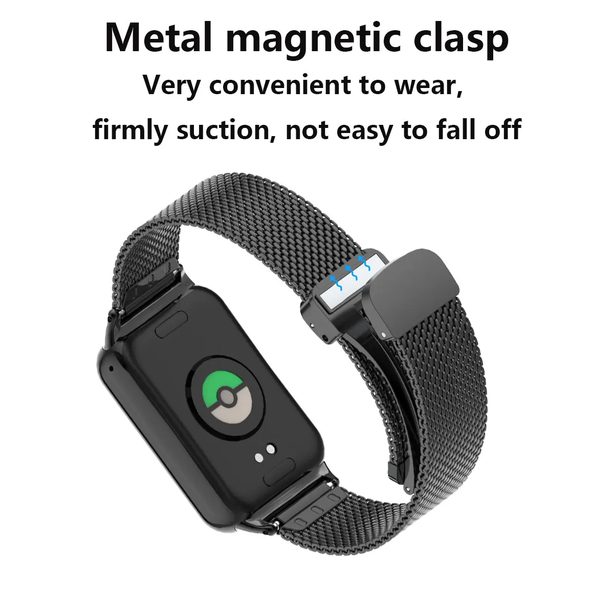 Suitable for Xiaomi band 8pro  - مراجعة Mesh Strap Metal وسعره