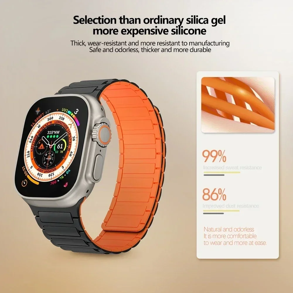 Magnetic sports band for Apple - مراجعة Milanese Loop Magnetic وسعره