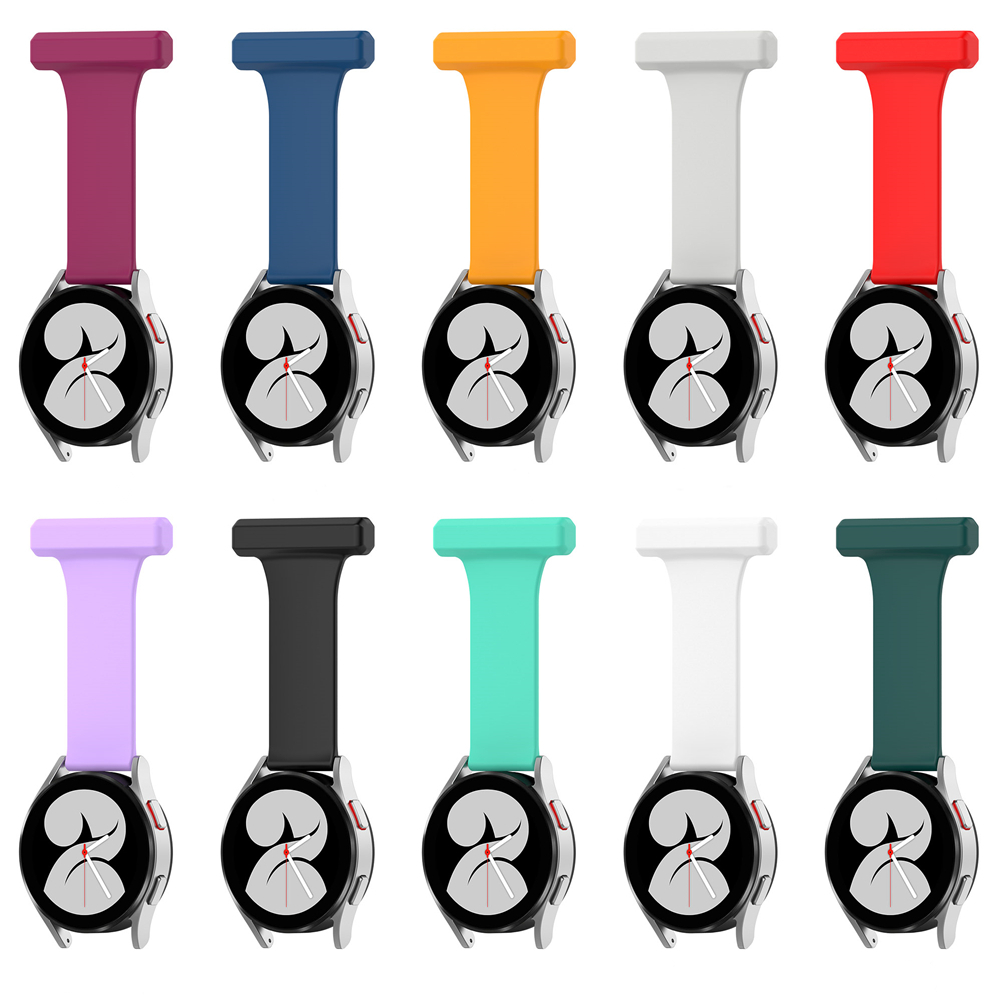 Pin Brooch Watch Strap 20MM 22 - مراجعة Silicone Watch Band 22Mm وسعره