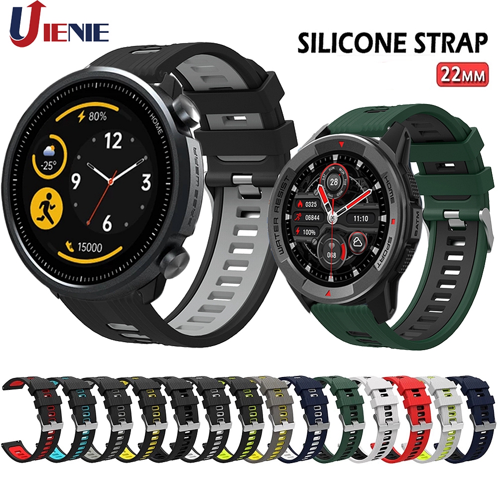 22mm Soft Silicone Watchband f - مراجعة Silicone Watch Band 22Mm وسعره