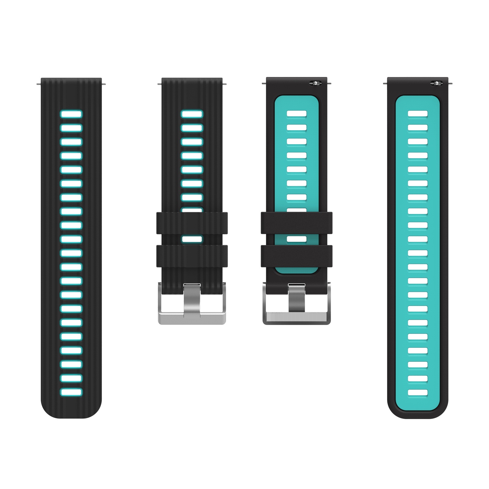 22mm Soft Silicone Watchband f - مراجعة Silicone Watch Band 22Mm وسعره