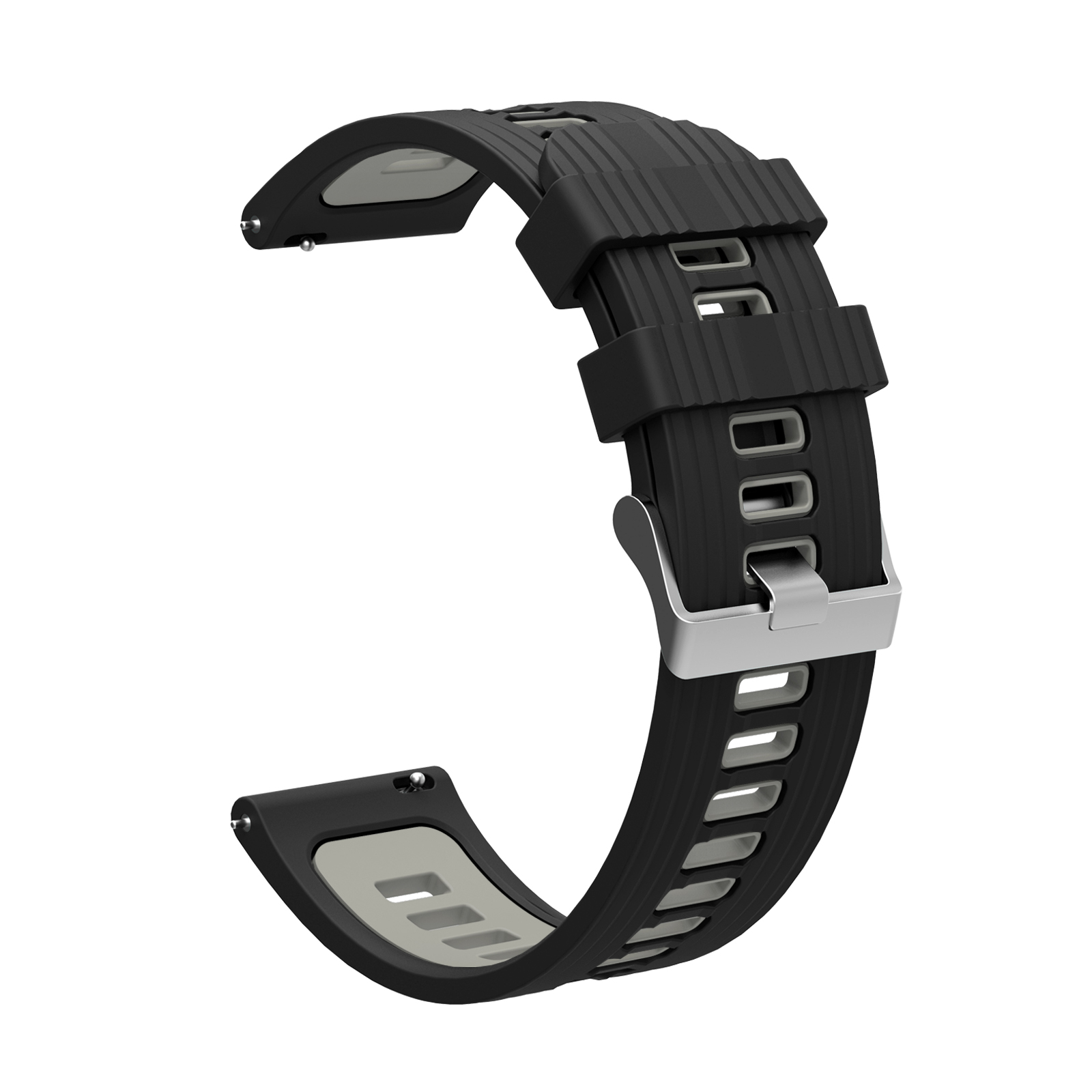 22mm Soft Silicone Watchband f - مراجعة Silicone Watch Band 22Mm وسعره