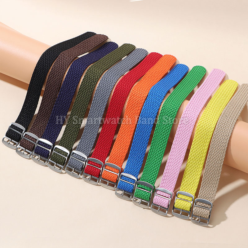14mm 16mm 18mm 20mm 22mm Woven - مراجعة Perlon Strap Woven وسعره