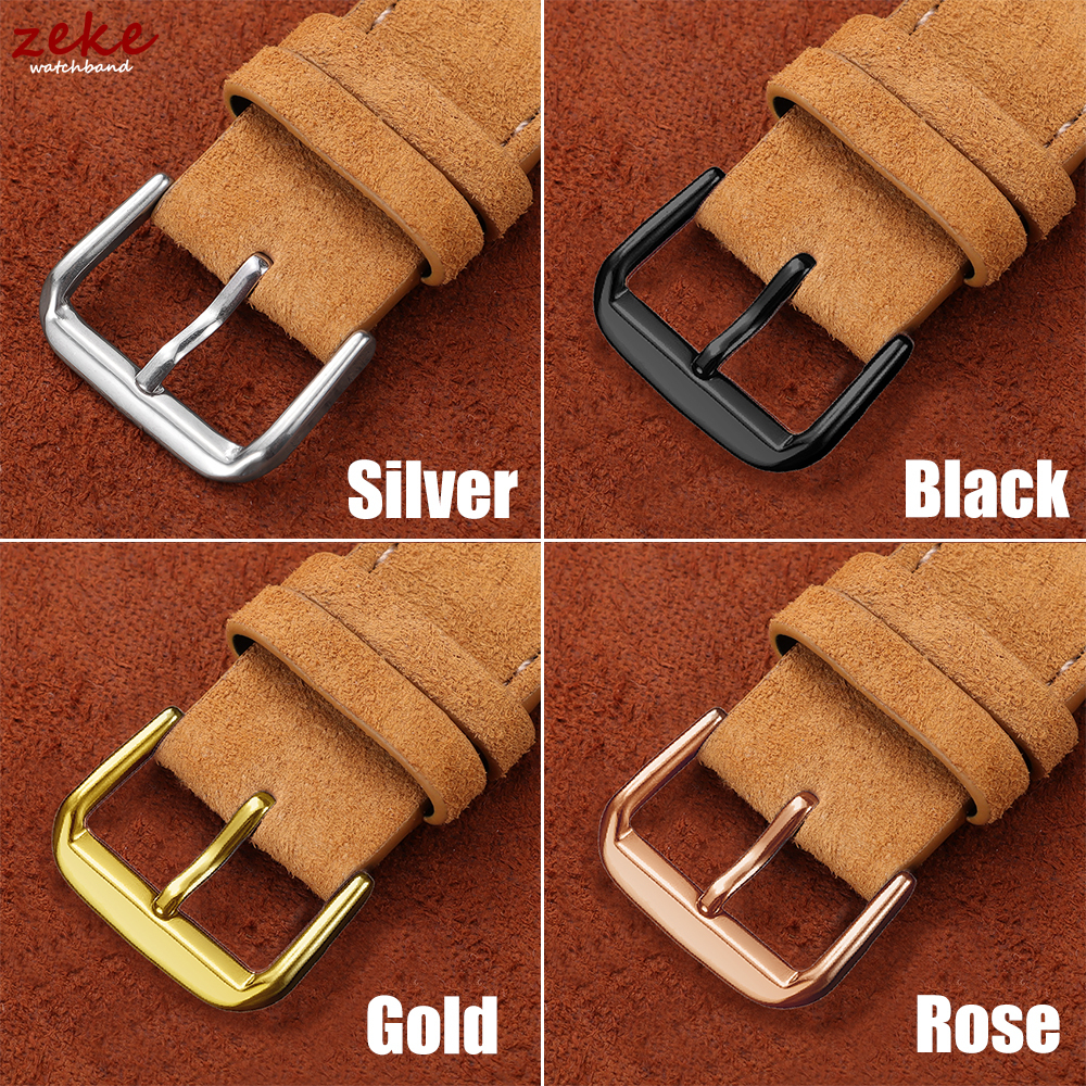 20mm Vintage Suede Cowhide Wat - مراجعة Leather Strap Quick Release وسعره