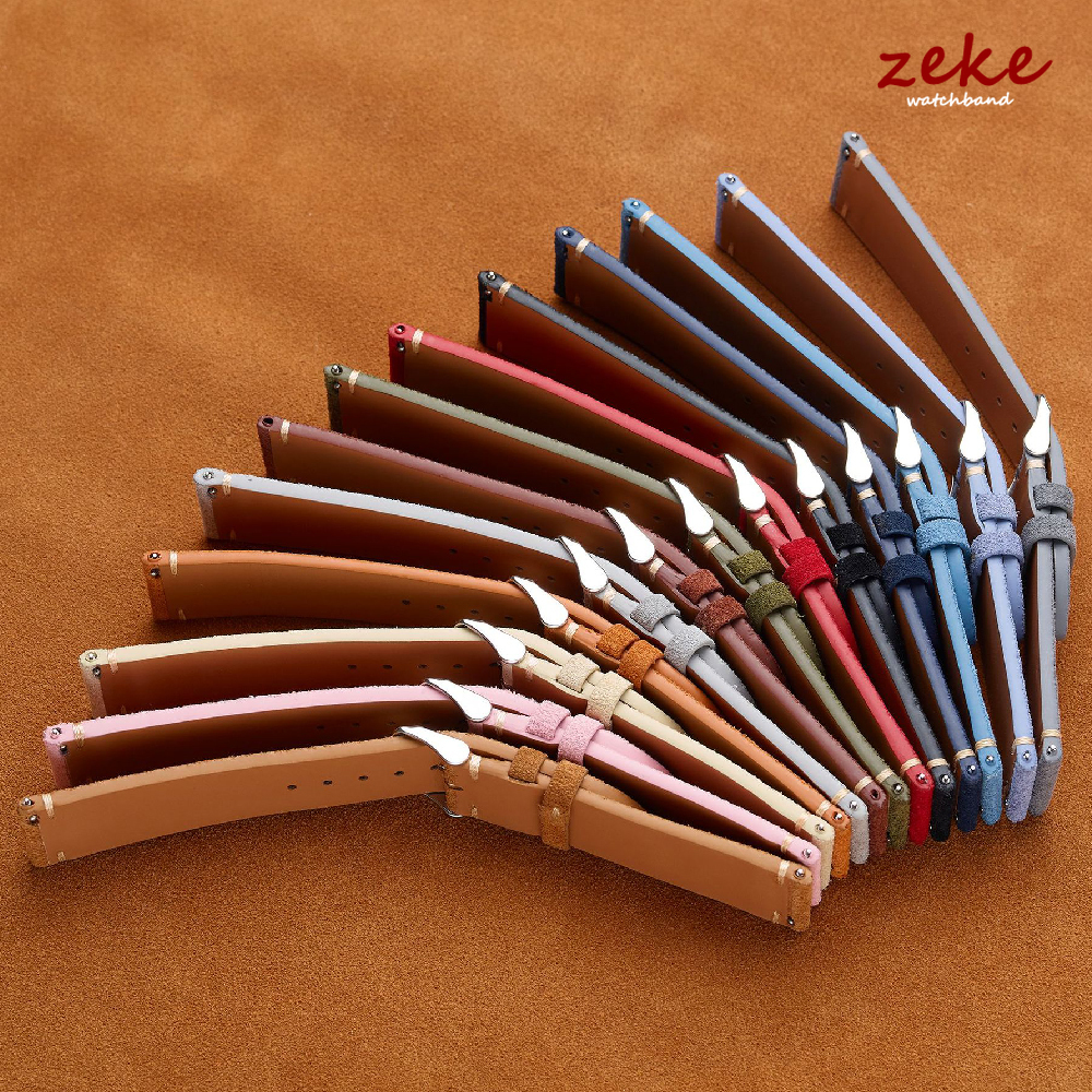 Brown Genuine Leather Watch Ba - مراجعة Suede Strap Watch وسعره