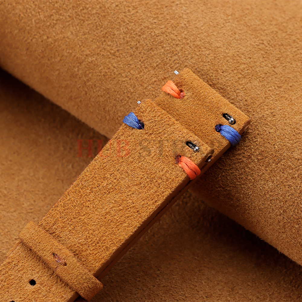 18mm 20mm 22mm Suede Leather S - مراجعة Suede Strap Watch وسعره