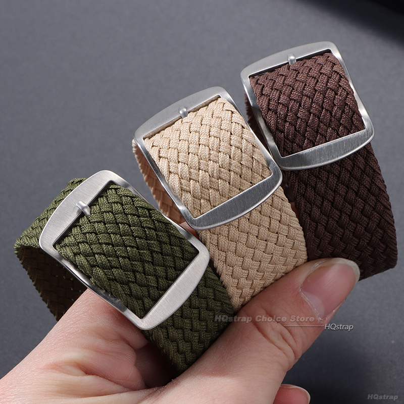 16mm 18mm 20mm 22mm Strap for  - مراجعة Perlon Strap Woven وسعره
