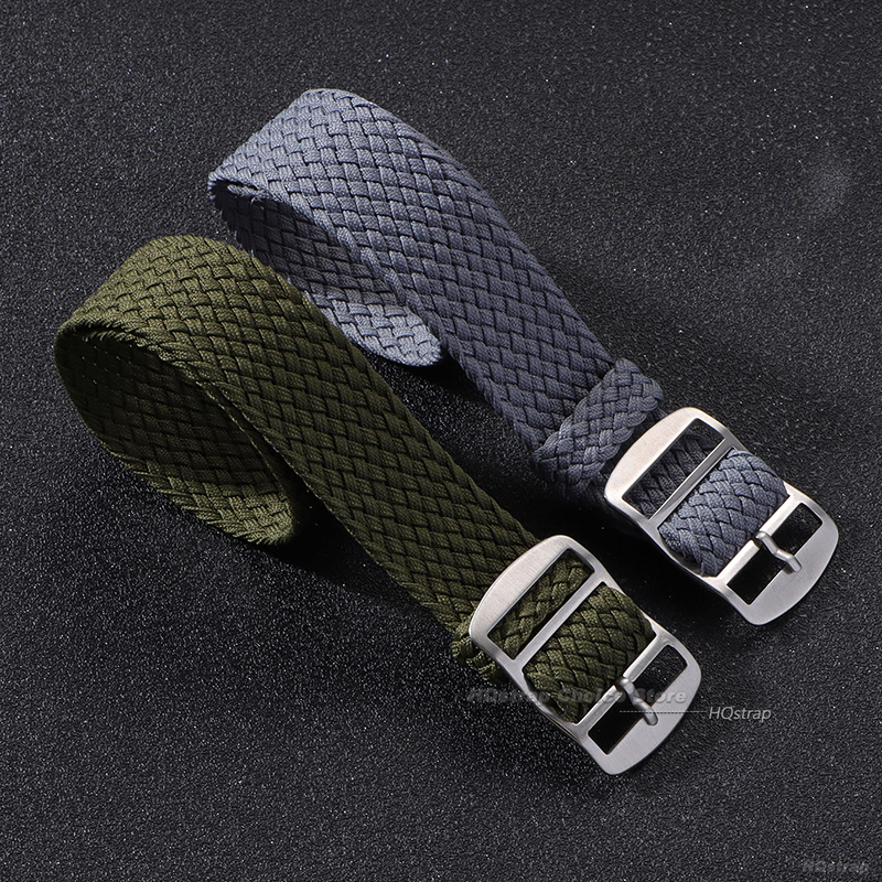 16mm 18mm 20mm 22mm Strap for  - مراجعة Perlon Strap Woven وسعره