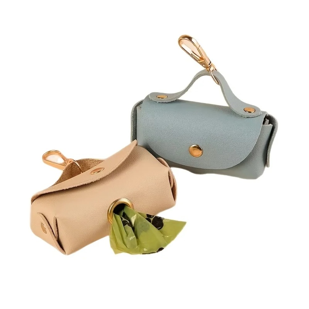 Elegant Leather Dog Poop Bag C - مراجعة Leather Strap Quick Release وسعره