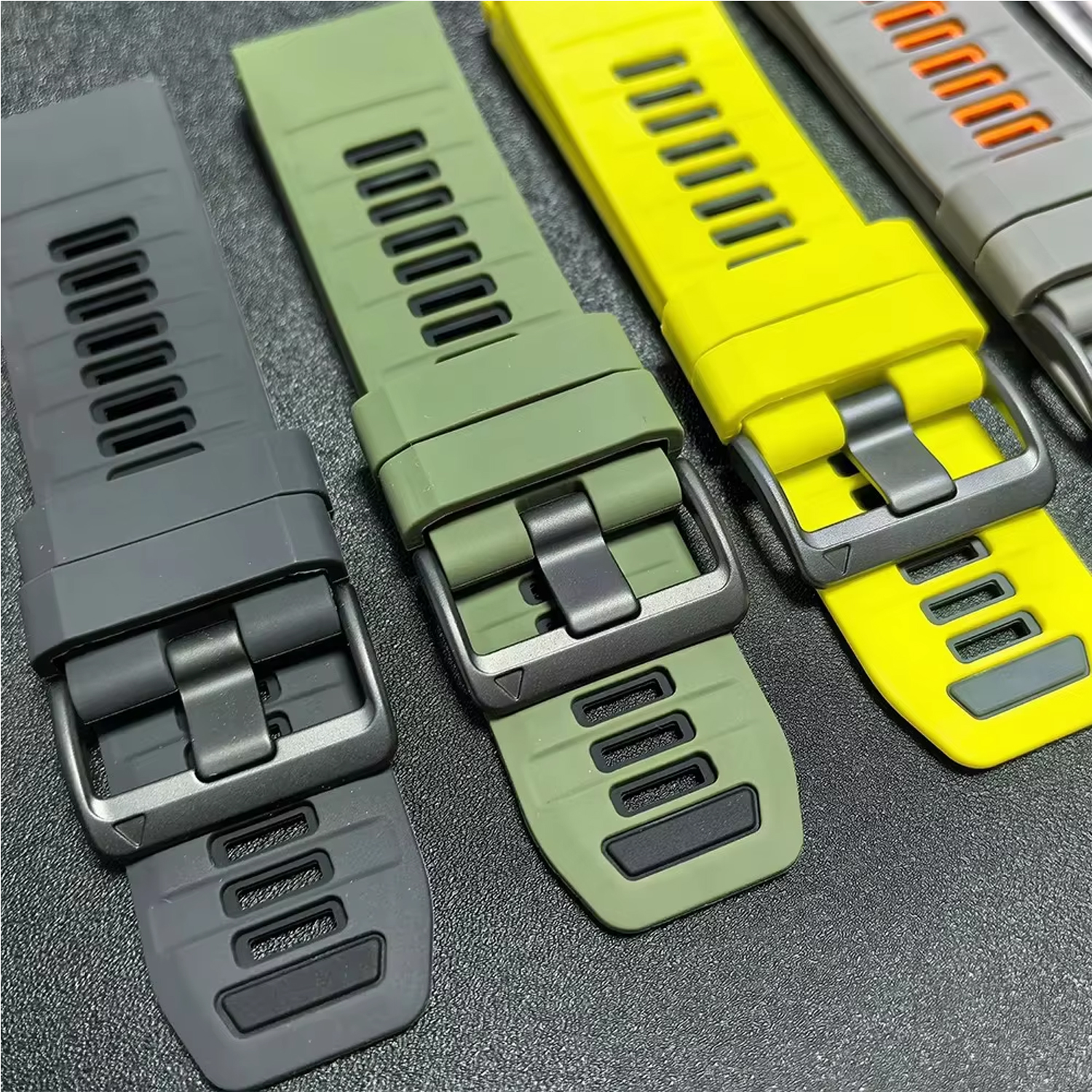 QuickFit 20mm 22mm 26mm Strap  - مراجعة Silicone Watch Band 22Mm وسعره