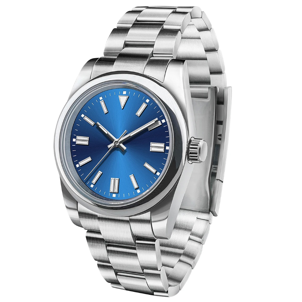 Custom Logo Mens Watch Sapphir - مراجعة Stainless Bracelet Diver وسعره