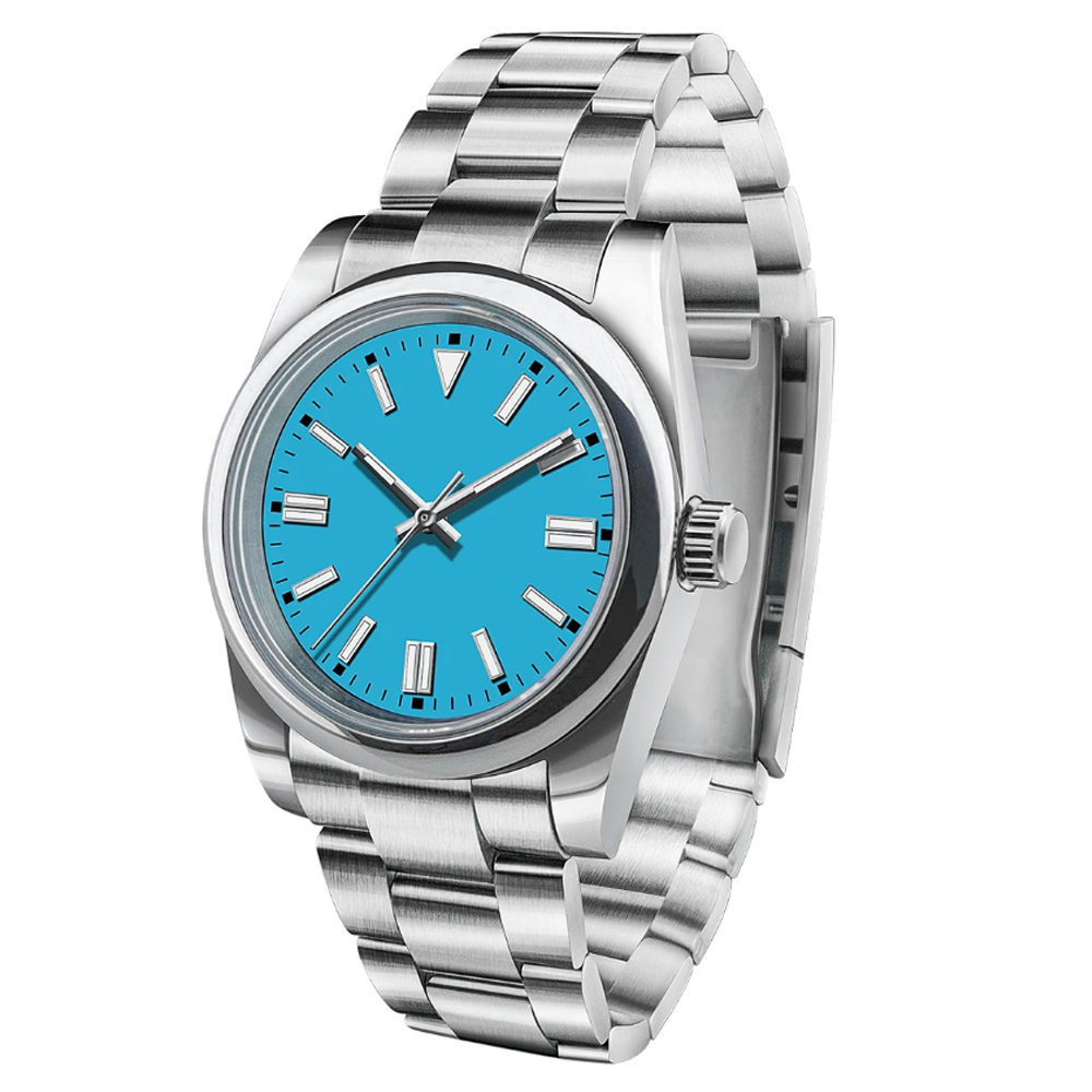 Custom Logo Mens Watch Sapphir - مراجعة Stainless Bracelet Diver وسعره
