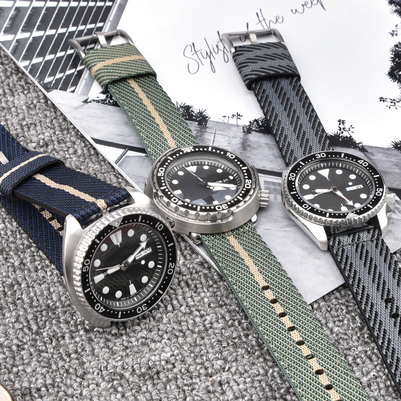 Woven Nylon Strap 18mm 20mm 22 - مراجعة Nato Strap Nylon وسعره