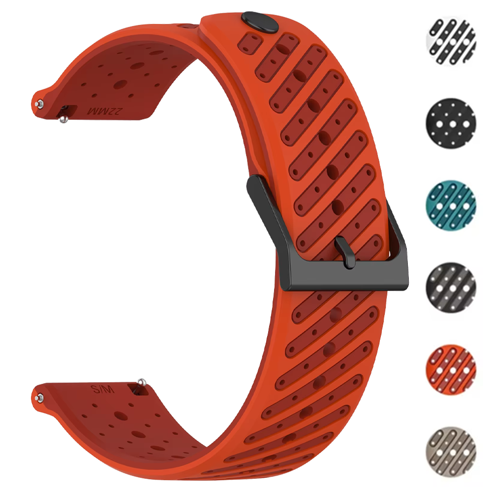 Silicone Sports Band For Suunt - مراجعة Silicone Watch Band 22Mm وسعره