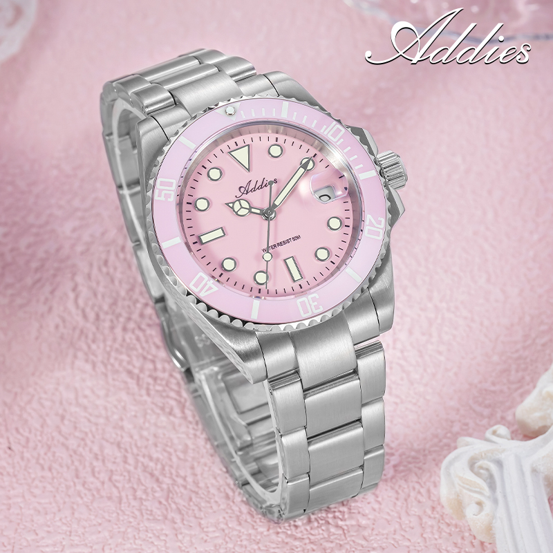 Addies New Women Watches Luxur - مراجعة Butterfly Clasp Deployant وسعره