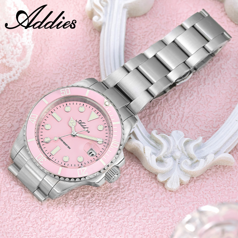 Addies New Women Watches Luxur - مراجعة Butterfly Clasp Deployant وسعره