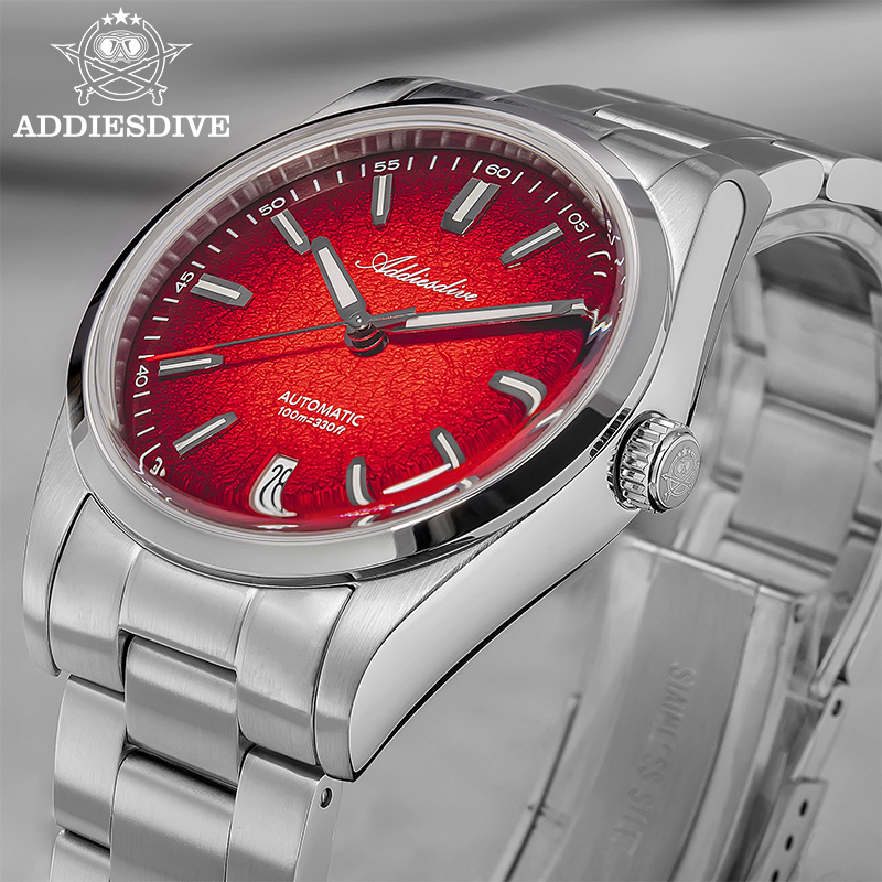 ADDIESDIVE Watch For Gift 39mm - مراجعة Stainless Bracelet Diver وسعره
